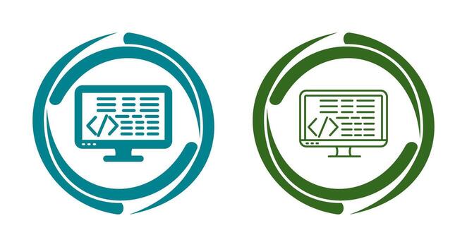 Coding Vector Icon