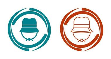 Camping Hat Vector Icon