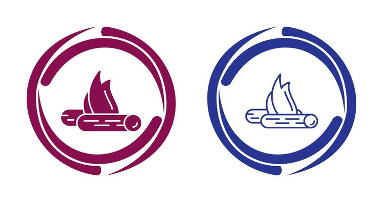 Bon Fire Vector Icon