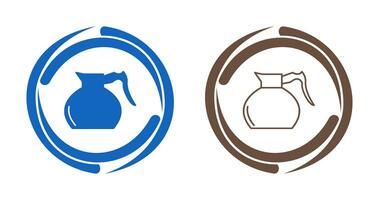 icono de vector de cafetera