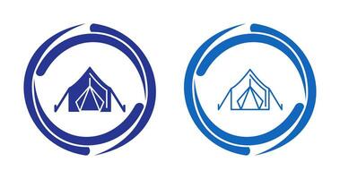 Tent Vector Icon