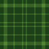 Plaid check pattern. Seamless fabric texture. Tartan textile print. vector