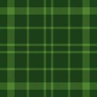 Plaid check pattern. Seamless fabric texture. Tartan textile print. vector