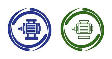 icono de vector de motor eléctrico