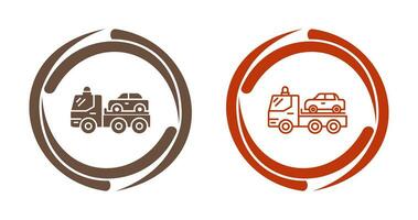 Tow Truck Vector Icon