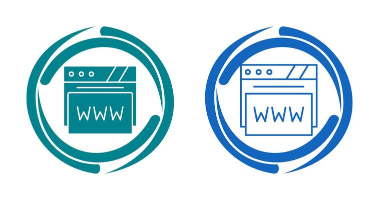 Web Browser Vector Icon