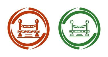 Do Not Cross Line Vector Icon