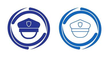 Police Hat Vector Icon