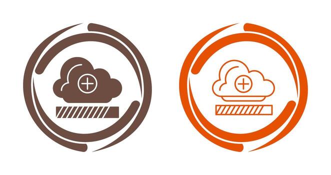 icono de vector de carga