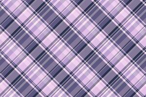 Texture background fabric of pattern seamless tartan with a plaid check vector textile.