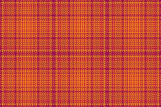 Texture plaid background of fabric textile check with a vector tartan pattern seamless.