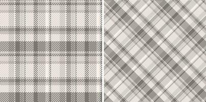 Seamless background pattern of fabric textile tartan with a texture vector plaid check.