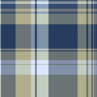 Fabric background texture of tartan check seamless with a plaid vector pattern textile.