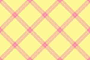 Plaid seamless tartan of vector textile background with a fabric pattern check texture.