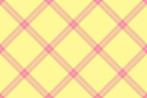 Plaid seamless tartan of vector textile background with a fabric pattern check texture.