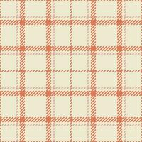 Tartan seamless background of plaid fabric check with a pattern texture textile vector. vector