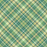 Plaid fabric tartan of background pattern seamless with a textile vector check texture.