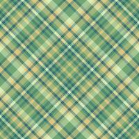 Plaid fabric tartan of background pattern seamless with a textile vector check texture.