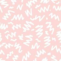 Seamless hand drawn irregular uneven pink and white texture photo