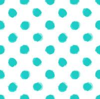 Seamless pattern with distressed dry brush dots photo