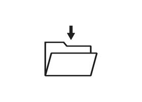 archivo organizador icono diseño vector