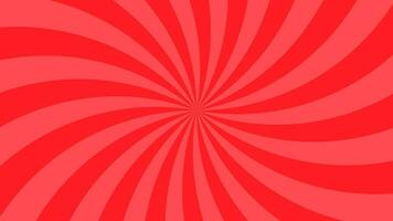 Simple Light Red Curved Radial Lines Effect Vector Background