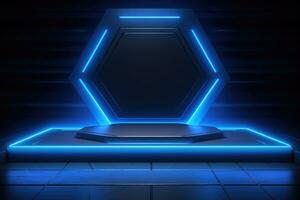 Abstract Scene Background for Product Presentation photo
