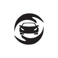 coche comprobación icono, logo ilustración vector diseño modelo