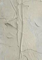 paper on wall overlay effect, grunge folded halftone shapes and texture, retro and stained effect photo