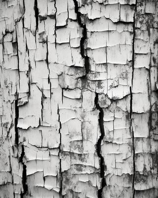 Old Gray cracked wood texture background №2836 Ready to Hang