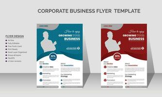 Corporate modern and creative business card template design with layout and color versions. Print reedy vector