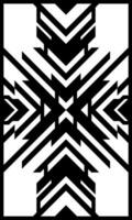 abstract geometric lines texture, vector silhouette for decorative frame