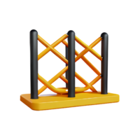 jail 3d rendering icon illustration png