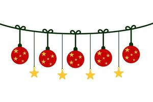 Christmas Decoration Background Element Template vector