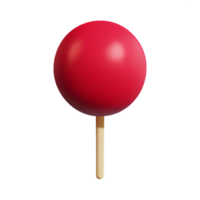 lollipop 3d rendering icon illustration png