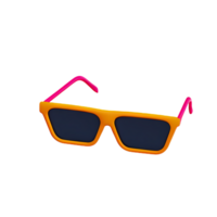 Sonne Brille 3d Rendern Symbol Illustration png