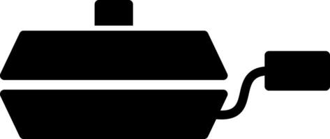 Frying pan Vector Icon Design