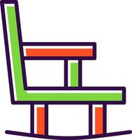 Baby chair Vector Icon Design