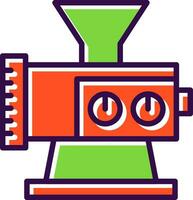 Meat grinder Vector Icon Design