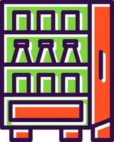 Vending machine Vector Icon Design