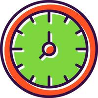 diseño de icono de vector de reloj