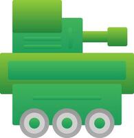 Tank Vector Icon Design