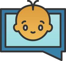Message Vector Icon Design