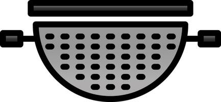 Strainer Vector Icon Design