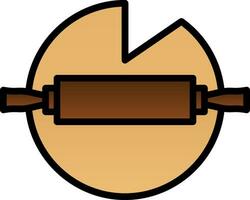 Rolling pin Vector Icon Design