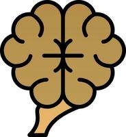 Human brain Vector Icon Design