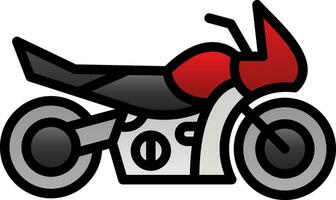 Motorbike Vector Icon Design