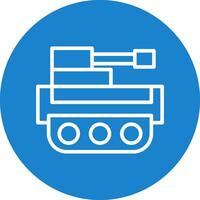 Tank Vector Icon Design