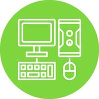 Computer Vector Icon Design