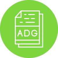 adp vector icono diseño